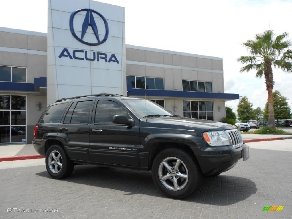 2004 Grand Cherokee Limited - Brillant Black Crystal Pearl / Taupe photo #1