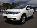 2011 Glacier White Pearl Nissan Murano S AWD  photo #1