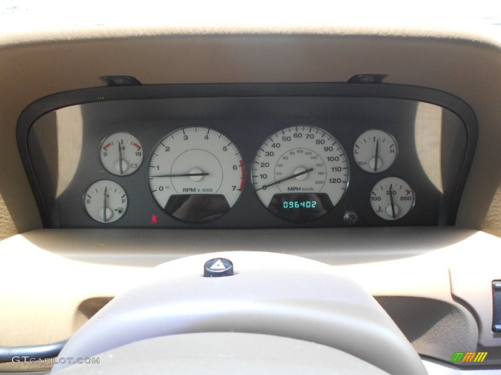 2004 Jeep Grand Cherokee Limited Gauges Photo #66646913