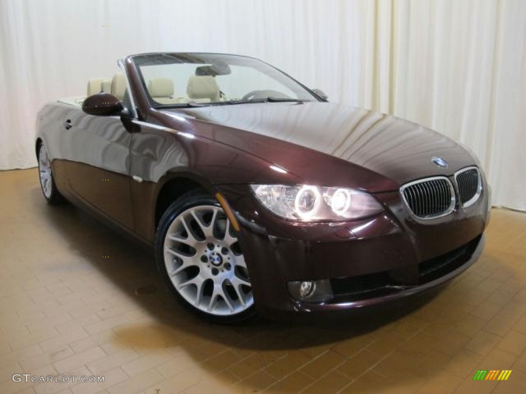 2009 3 Series 328i Convertible - Barbara Red Metallic / Cream Beige Dakota Leather photo #2