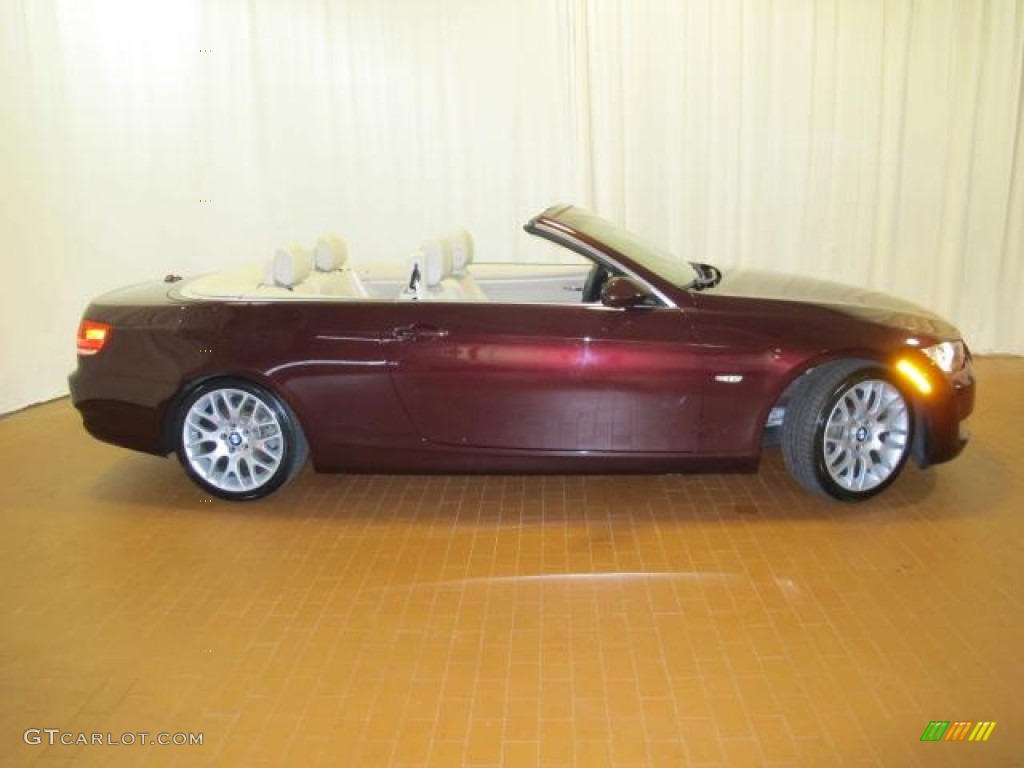 2009 3 Series 328i Convertible - Barbara Red Metallic / Cream Beige Dakota Leather photo #4