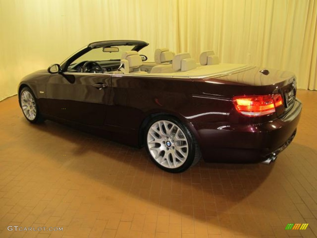 2009 3 Series 328i Convertible - Barbara Red Metallic / Cream Beige Dakota Leather photo #5