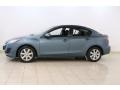 Gunmetal Blue Mica 2010 Mazda MAZDA3 i Sport 4 Door Exterior