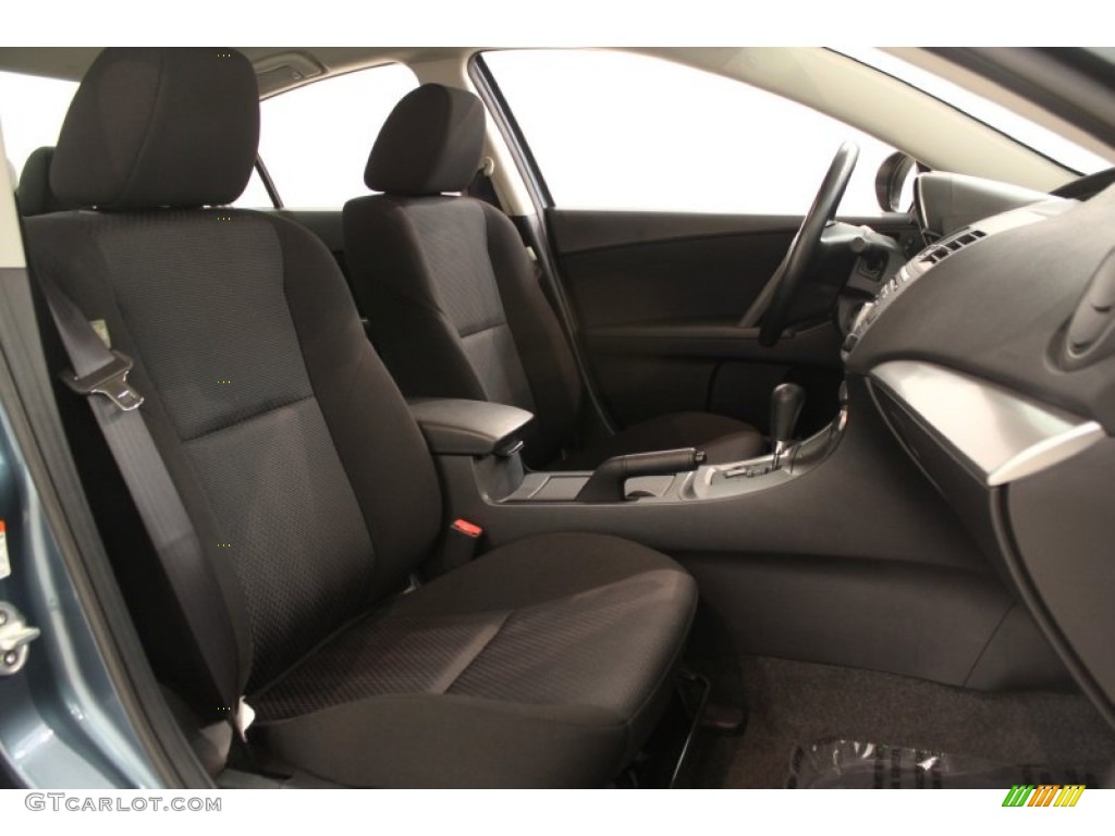 Black Interior 2010 Mazda MAZDA3 i Sport 4 Door Photo #66648431