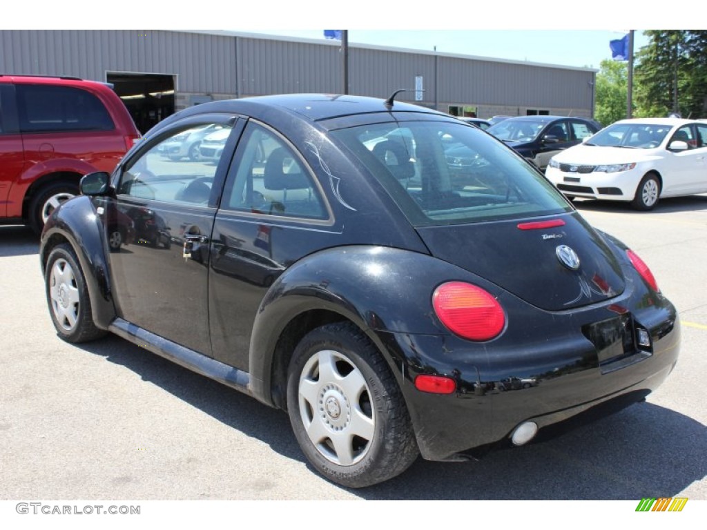 2001 New Beetle GLS 1.8T Coupe - Black / Black photo #2