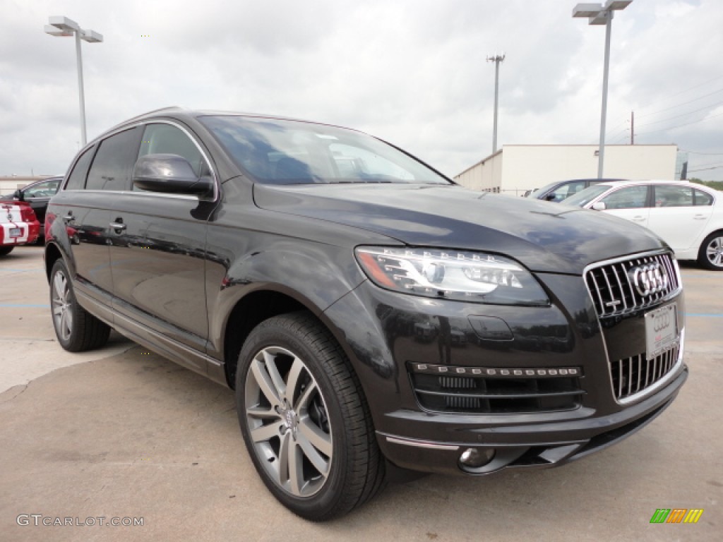 2012 Q7 3.0 TDI quattro - Lava Gray Pearl Effect / Black photo #1