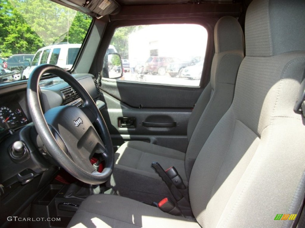 2006 Wrangler SE 4x4 - Flame Red / Dark Slate Gray photo #7