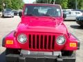 2006 Flame Red Jeep Wrangler SE 4x4  photo #15