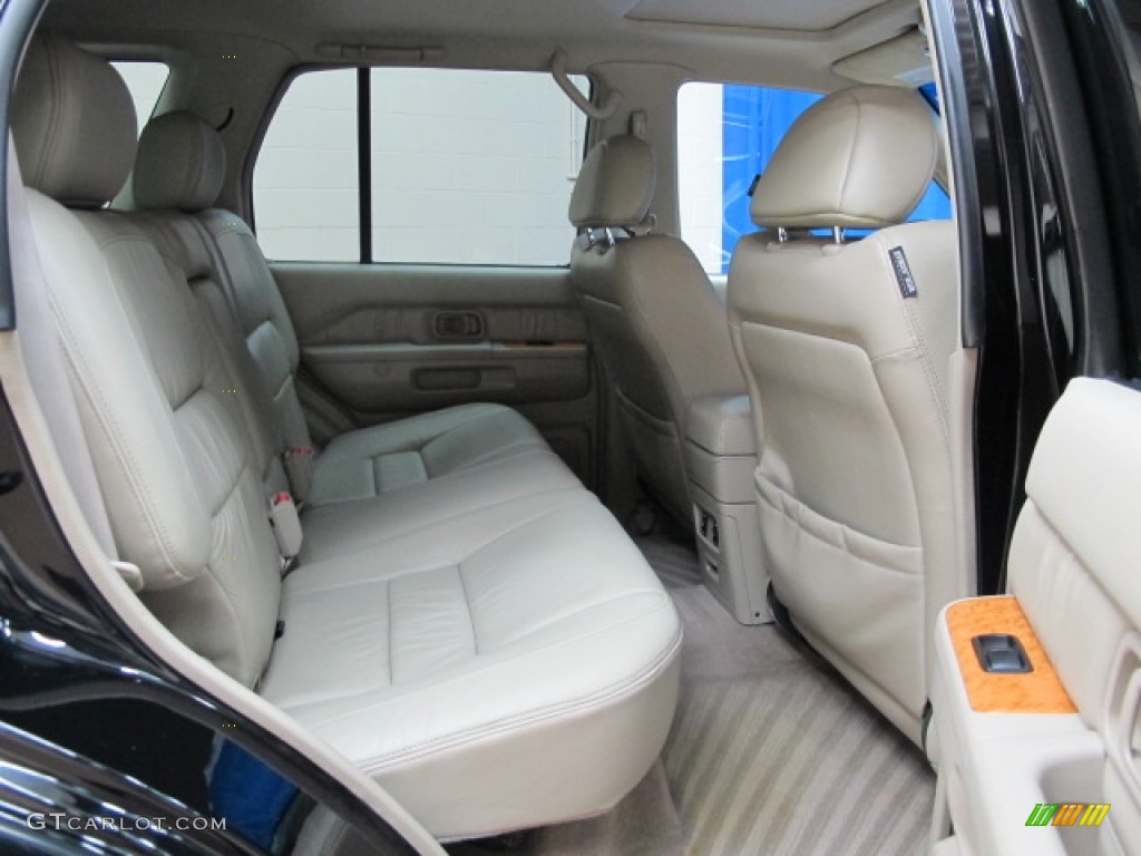 2001 QX4 4x4 - Black Obsidian / Stone Beige photo #21