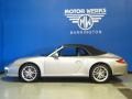 2009 Arctic Silver Metallic Porsche 911 Carrera 4 Cabriolet  photo #8