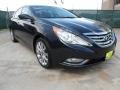 2011 Pacific Blue Pearl Hyundai Sonata SE  photo #1