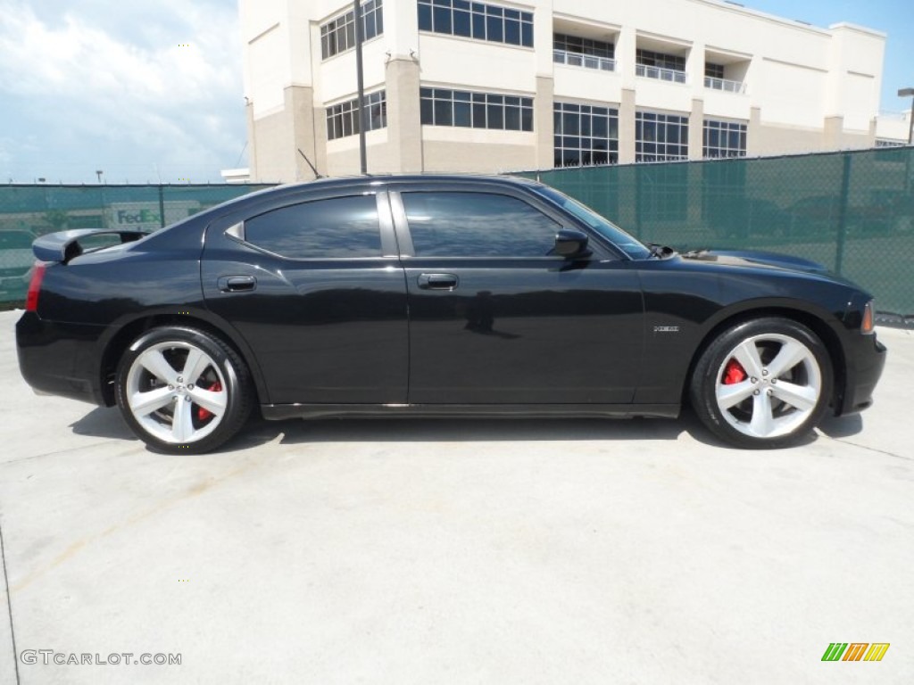 Brilliant Black Crystal Pearl 2008 Dodge Charger SRT-8 Exterior Photo #66651989