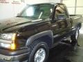 2004 Black Chevrolet Silverado 1500 LS Regular Cab 4x4  photo #5