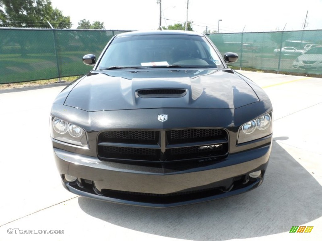 Brilliant Black Crystal Pearl 2008 Dodge Charger SRT-8 Exterior Photo #66652064