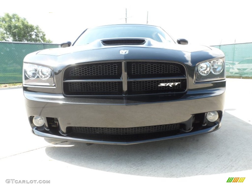 Brilliant Black Crystal Pearl 2008 Dodge Charger SRT-8 Exterior Photo #66652073