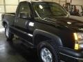 2004 Black Chevrolet Silverado 1500 LS Regular Cab 4x4  photo #7