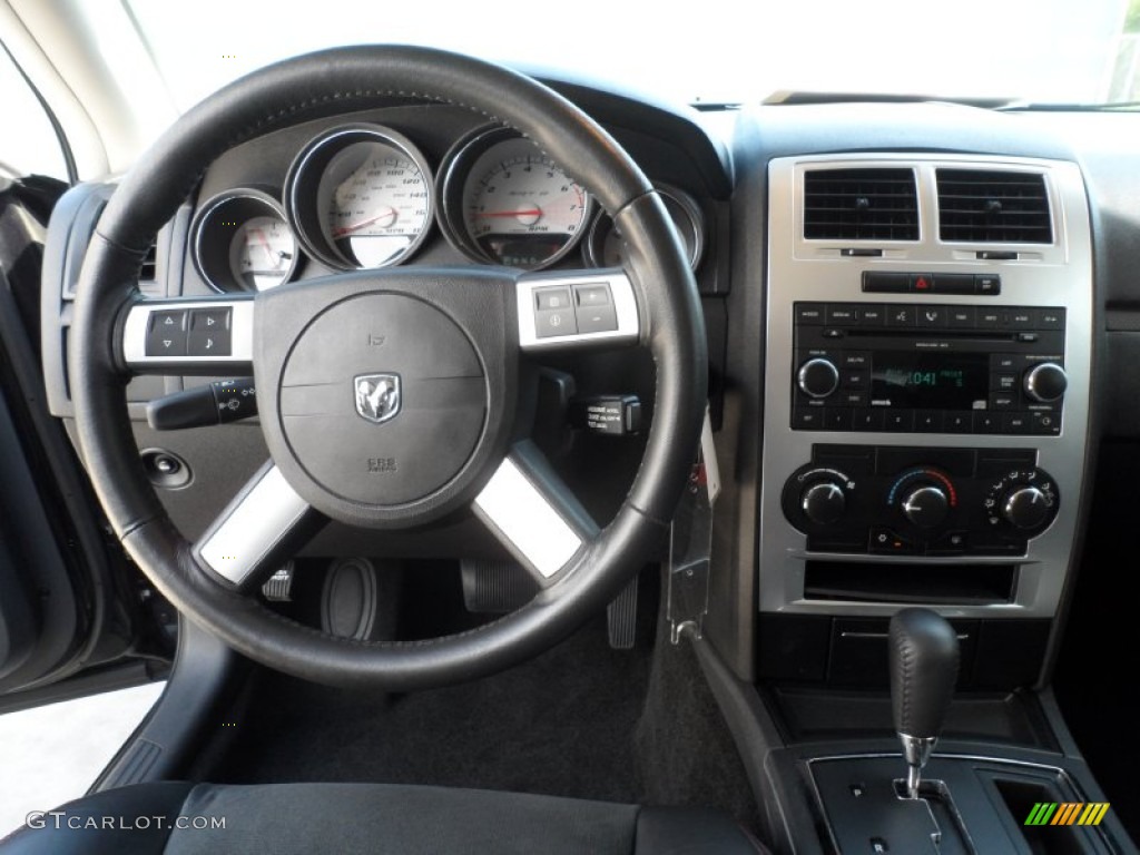 2008 Dodge Charger SRT-8 Dark Slate Gray Dashboard Photo #66652271