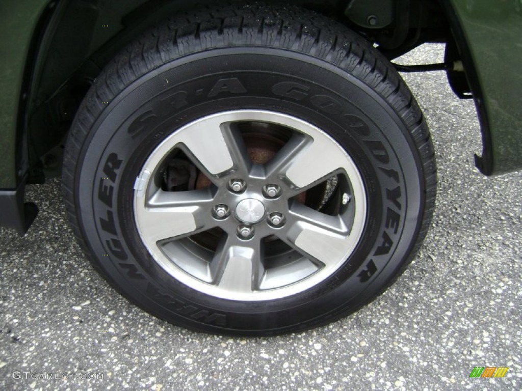 2008 Liberty Sport 4x4 - Jeep Green Metallic / Pastel Slate Gray photo #8