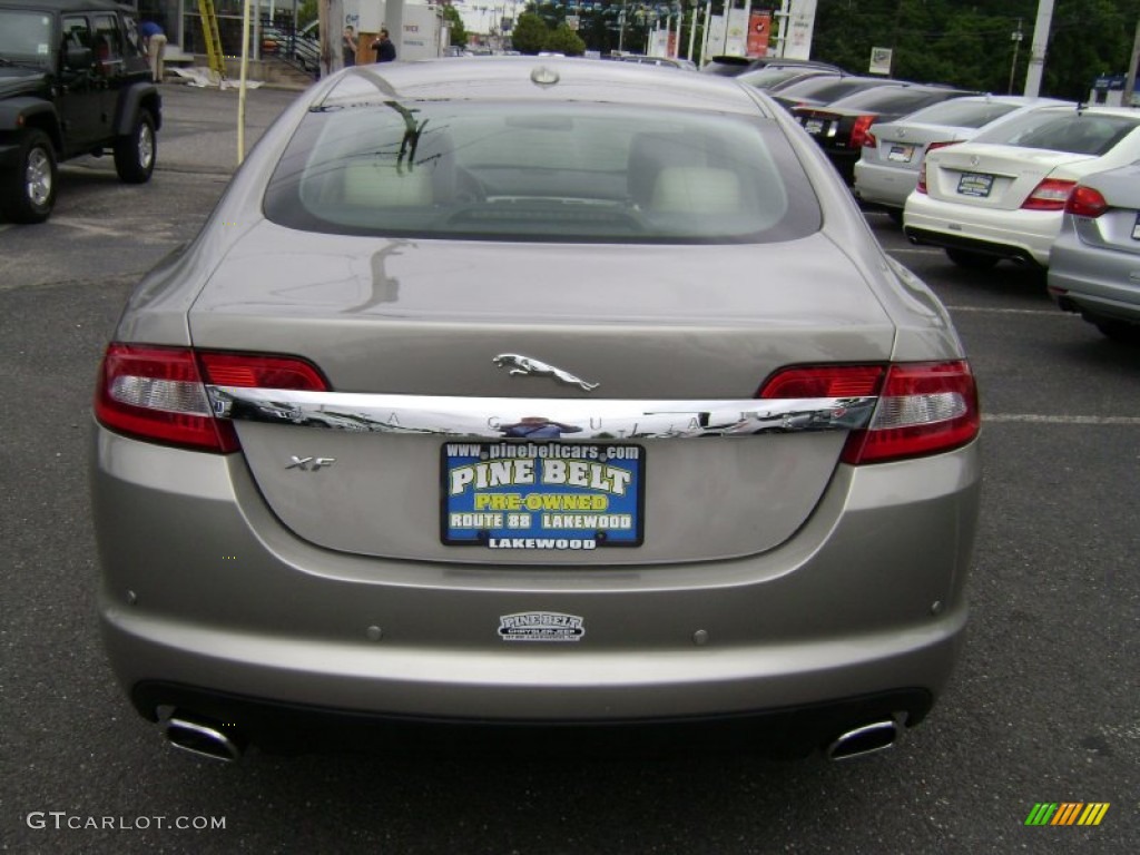 2010 XF Sport Sedan - Winter Gold Metallic / Dove photo #5
