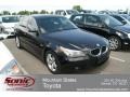 Jet Black 2006 BMW 5 Series 525xi Sedan