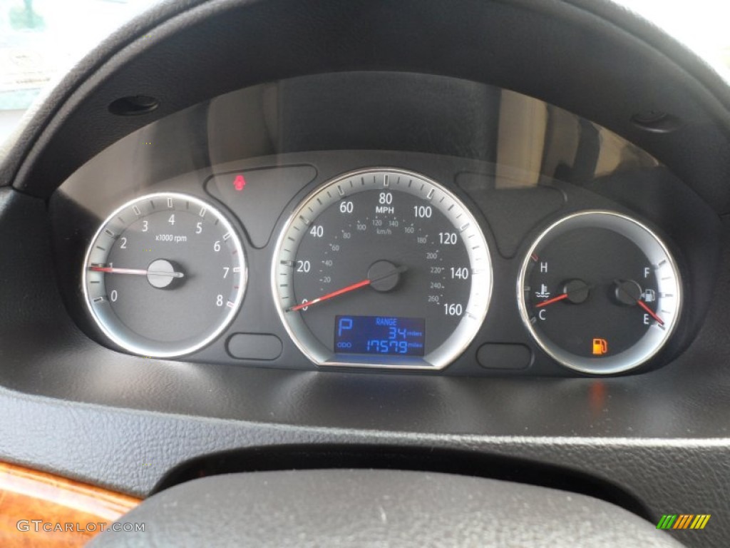 2009 Hyundai Sonata Limited V6 Gauges Photo #66653822