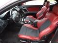 Black/Red Interior Photo for 2007 Hyundai Tiburon #66654185