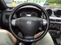 Black/Red 2007 Hyundai Tiburon SE Steering Wheel