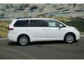 2012 Super White Toyota Sienna LE AWD  photo #2