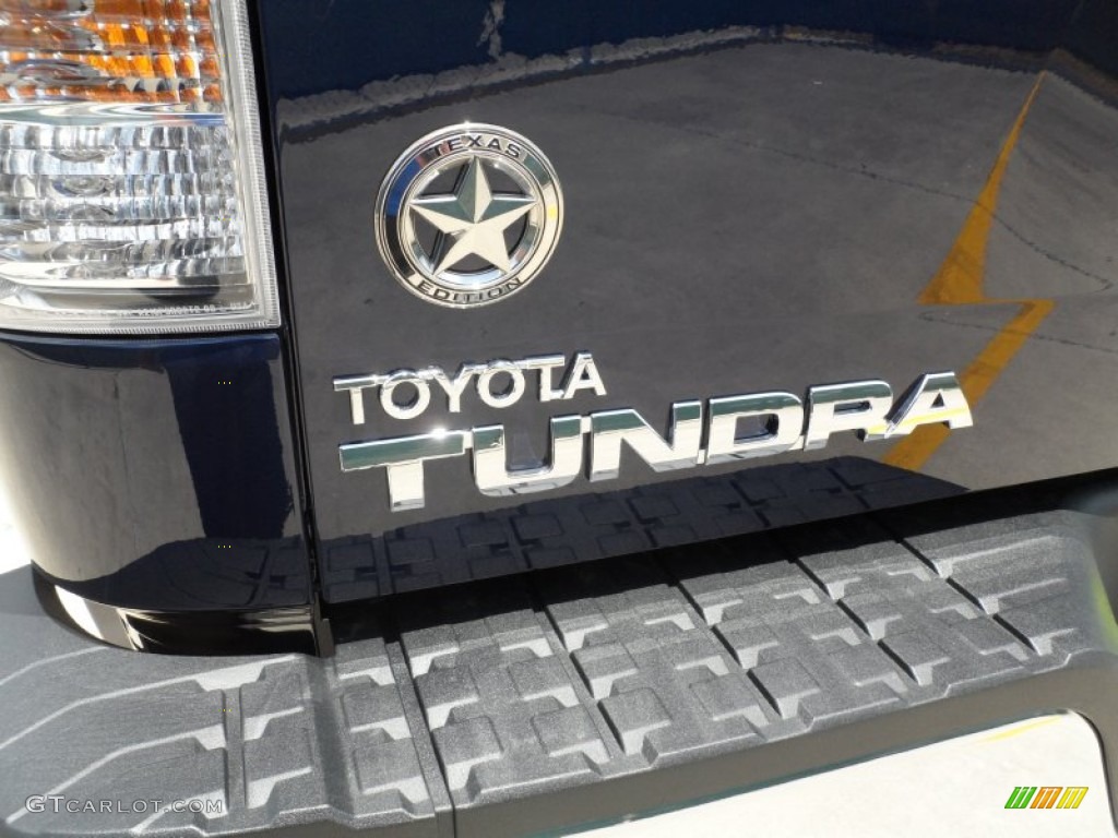 2012 Tundra Texas Edition CrewMax - Nautical Blue Metallic / Graphite photo #18