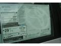 2012 Toyota Corolla S Window Sticker