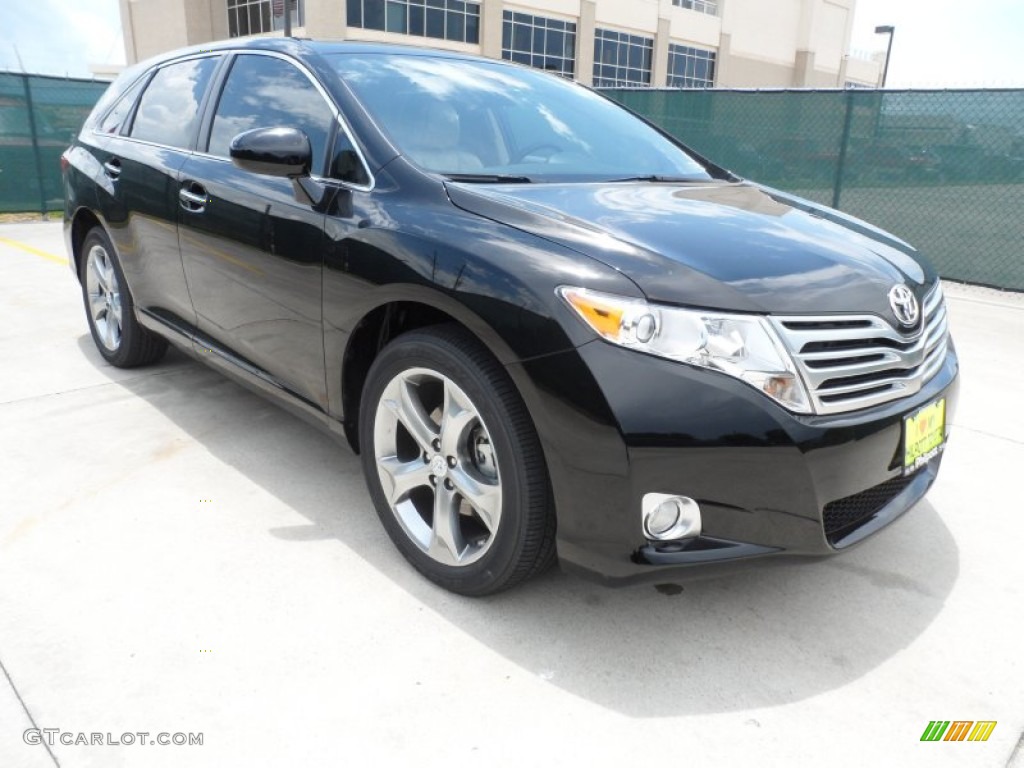 Black 2012 Toyota Venza Limited Exterior Photo #66656105