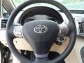 Ivory 2012 Toyota Venza Limited Steering Wheel