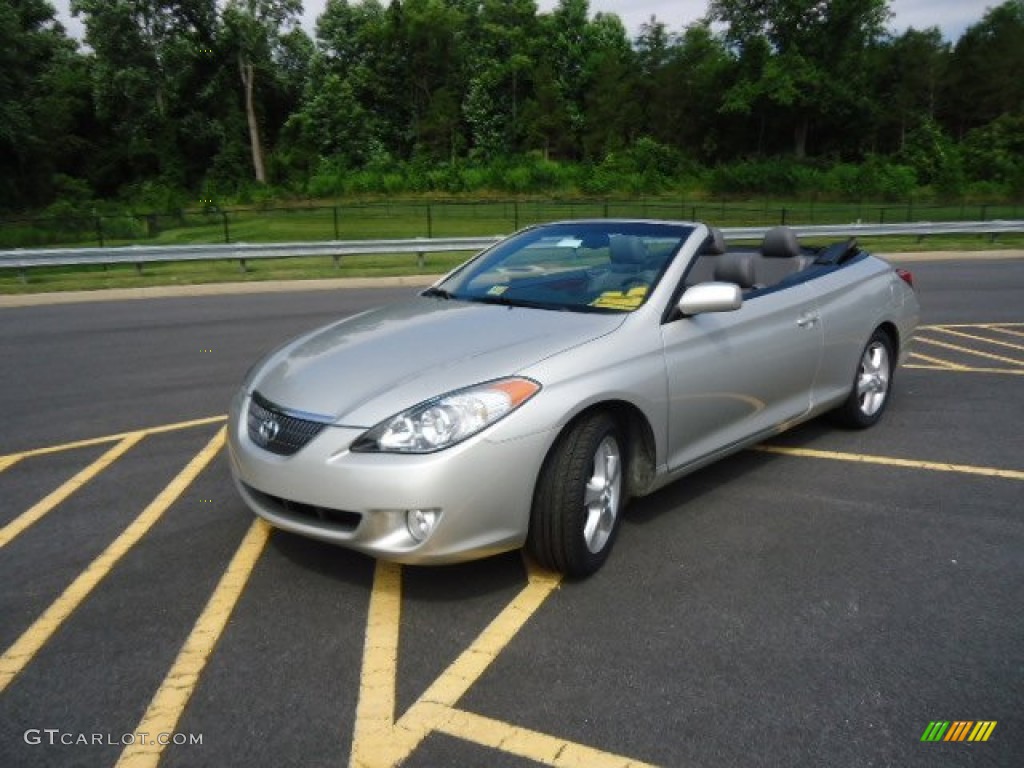 2005 Solara SLE V6 Convertible - Lunar Mist Silver Metallic / Dark Stone photo #3