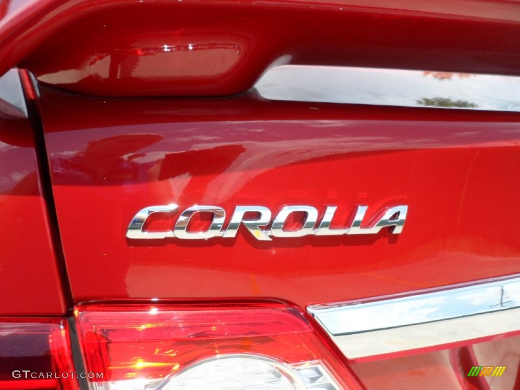 2012 Toyota Corolla S Marks and Logos Photo #66657344