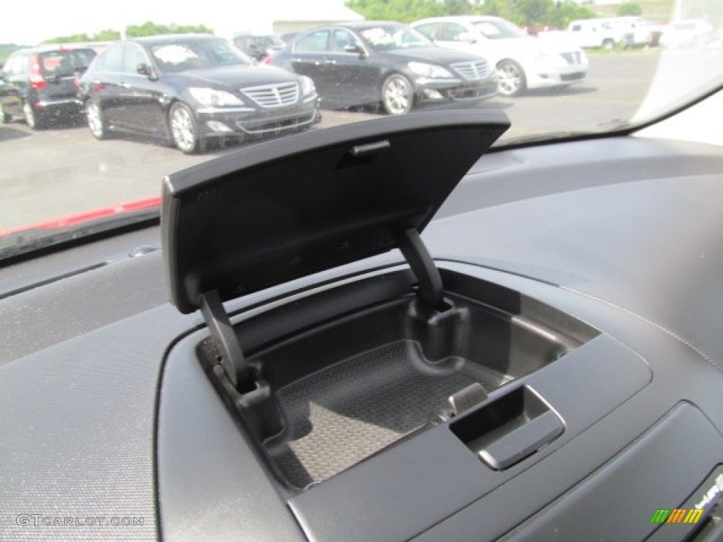 2009 Elantra Touring - Chilipepper Red / Black photo #19