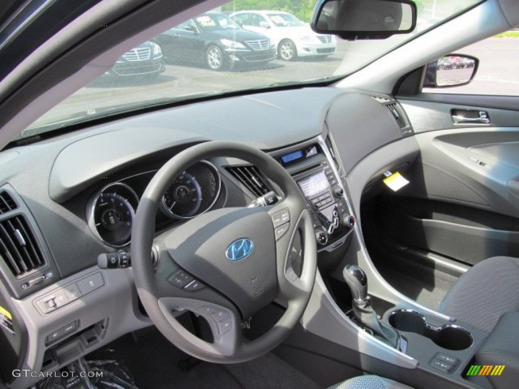 2013 Sonata GLS - Pacific Blue Pearl / Gray photo #6