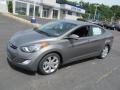 Harbor Gray Metallic - Elantra Limited Photo No. 4