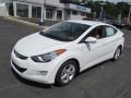 2013 Shimmering White Hyundai Elantra GLS  photo #3