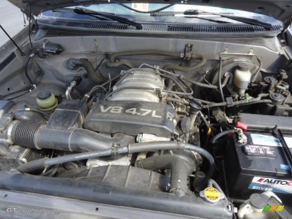 2000 Toyota Tundra SR5 Extended Cab 4x4 4.7 Liter DOHC 32-Valve V8 Engine Photo #66658760