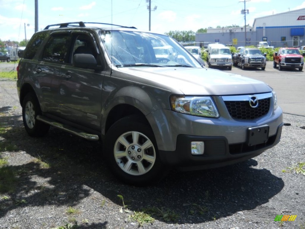 2008 Tribute s Grand Touring 4WD - Monterey Gray Metallic / Charcoal Black photo #3