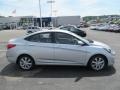 Ironman Silver 2013 Hyundai Accent GLS 4 Door Exterior