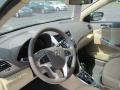 Beige 2013 Hyundai Accent GLS 4 Door Dashboard