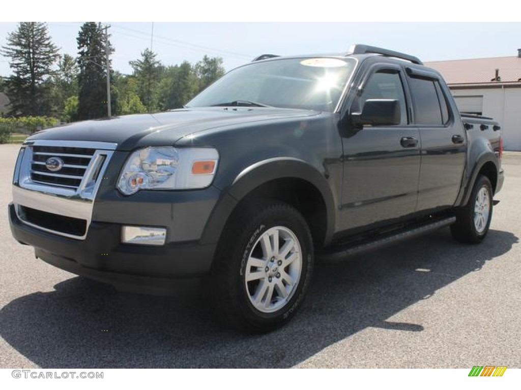 Black Pearl Slate Metallic Ford Explorer Sport Trac