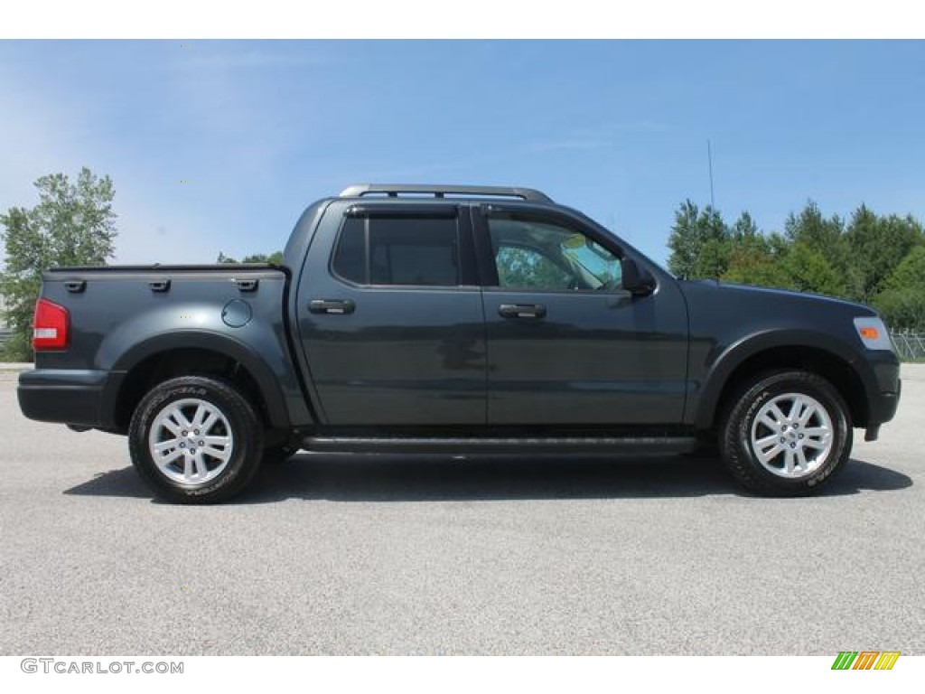 Black Pearl Slate Metallic 2010 Ford Explorer Sport Trac XLT 4x4 Exterior Photo #66659705