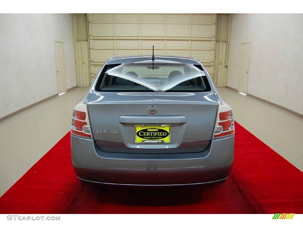 2008 Sentra 2.0 S - Magnetic Gray / Charcoal/Steel photo #5