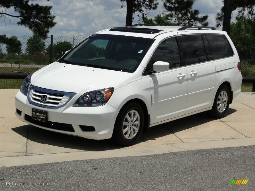Taffeta White 2010 Honda Odyssey EX-L Exterior Photo #66661103