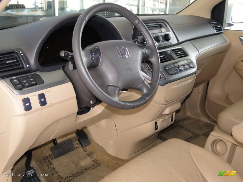 Beige Interior 2010 Honda Odyssey EX-L Photo #66661112