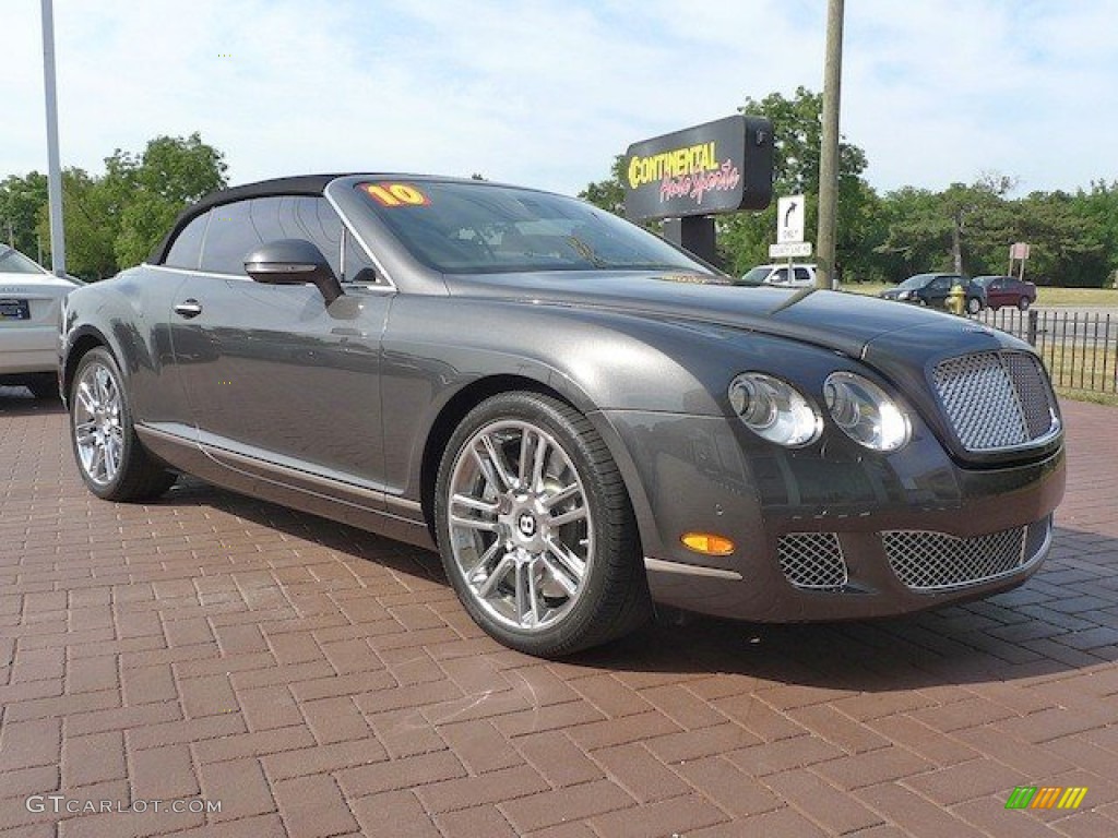 Anthracite 2010 Bentley Continental GTC Standard Continental GTC Model Exterior Photo #66661139