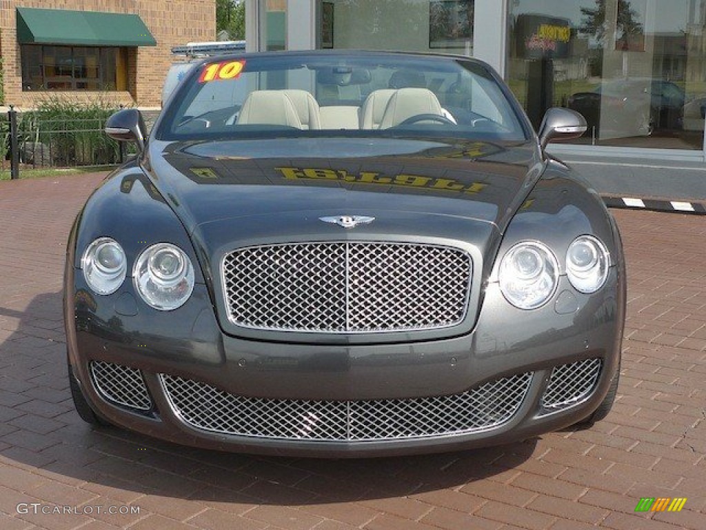 Anthracite 2010 Bentley Continental GTC Standard Continental GTC Model Exterior Photo #66661151