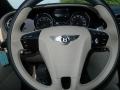 2010 Bentley Continental GTC Linen Interior Steering Wheel Photo